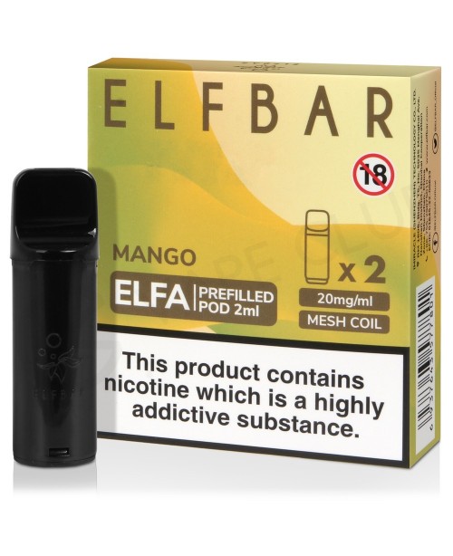 Mango Elf Bar Elfa Prefilled Pod