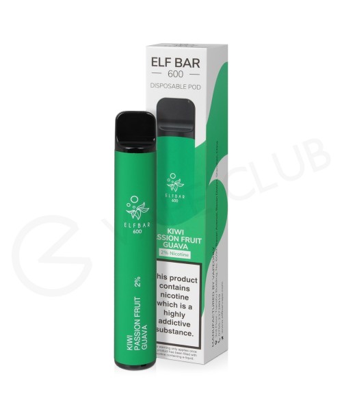 Kiwi Passionfruit Guava Elf Bar Disposable Vape