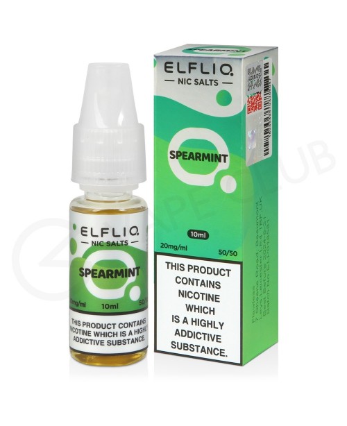 Spearmint Nic Salt E-Liquid by Elf Bar Elfliq