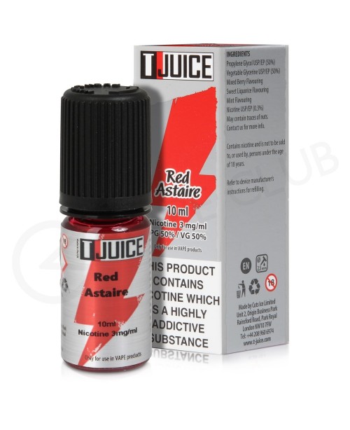 Red Astaire E-Liquid by TJuice