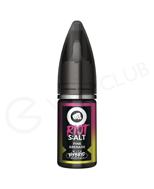 Pink Grenade Hybrid Salt E-Liquid by Riot Squad