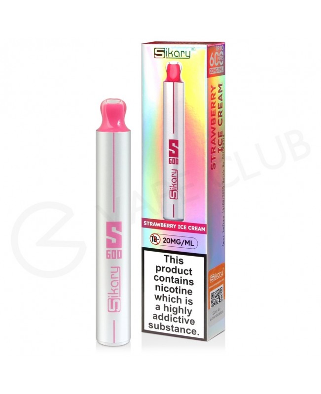 Strawberry Ice Cream Sikary S600 Disposable Vape