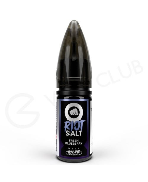 Fresh Blueberry Hybrid Salt E-Liquid by Riot Squad