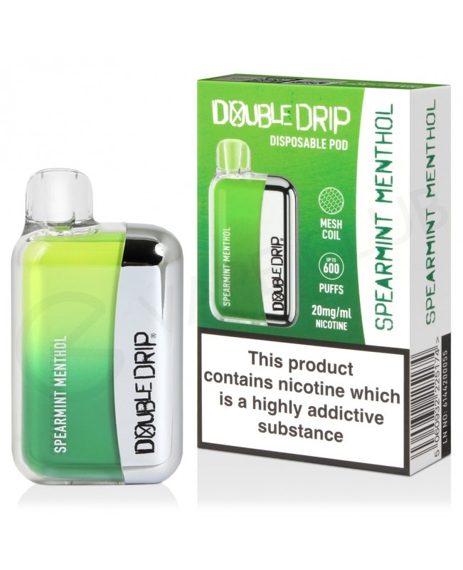 Spearmint Menthol Double Drip Disposable Vape