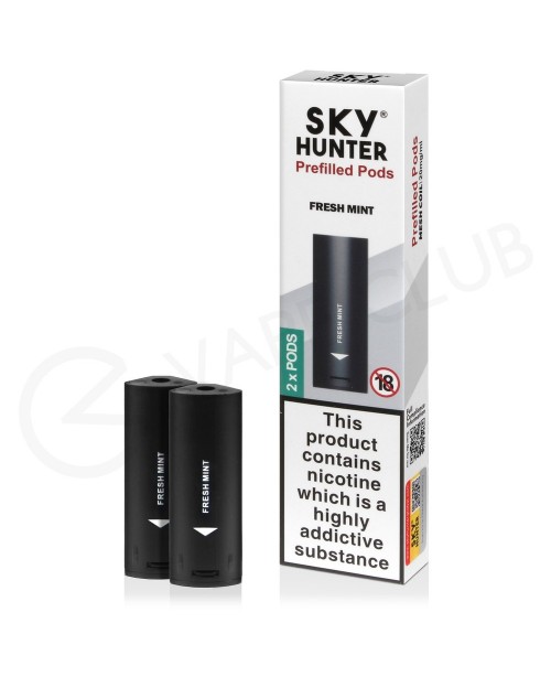 Fresh Mint Sky Hunter Twist Slim Prefilled Pod