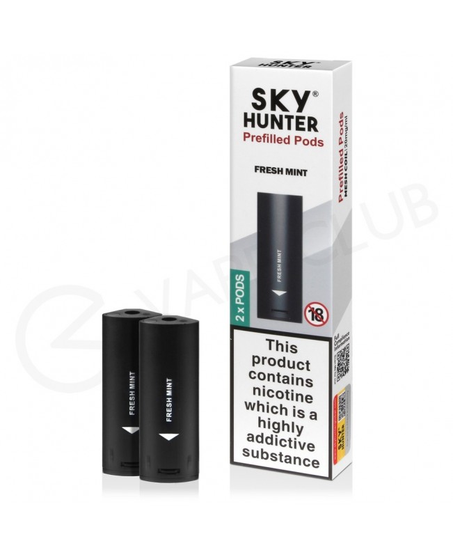 Fresh Mint Sky Hunter Twist Slim Prefilled Pod