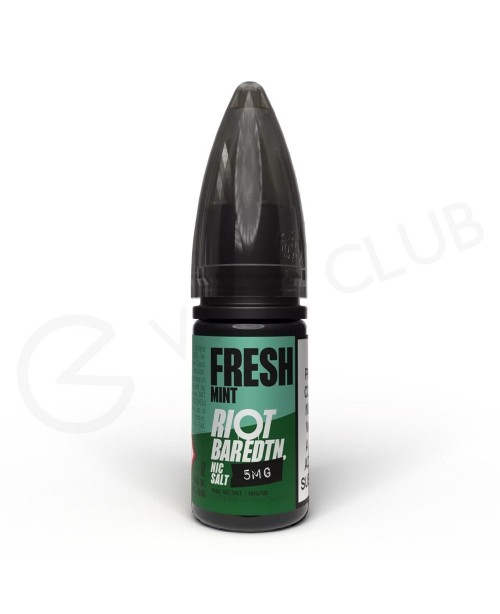 Fresh Mint Nic Salt E-Liquid by Riot Bar Edition