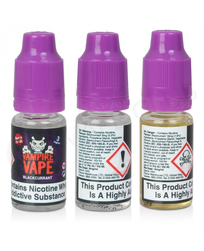 Blackcurrant E-Liquid by Vampire Vape