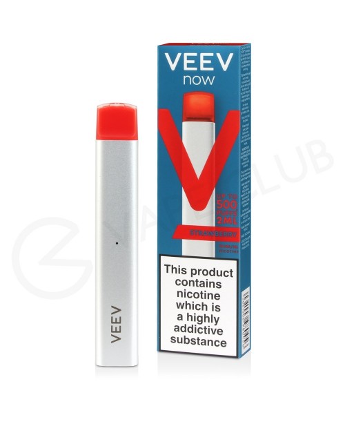 Strawberry Veev Now Disposable Vape