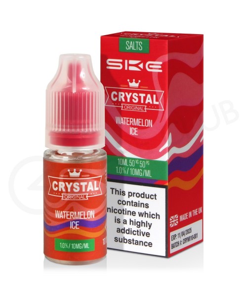 Watermelon Ice Nic Salt E-Liquid by Crystal Origin...