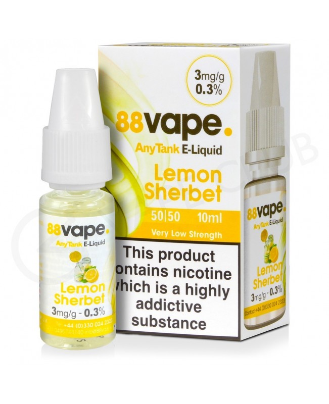 Lemon Sherbet E-Liquid by 88Vape Any Tank