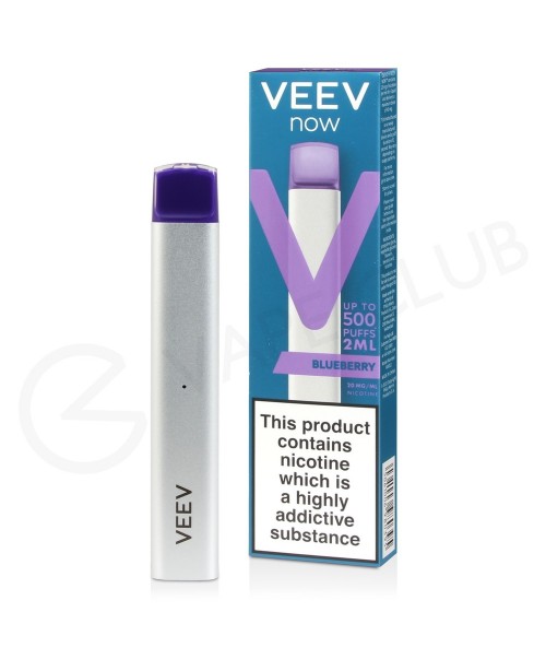 Blueberry Veev Now Disposable Vape