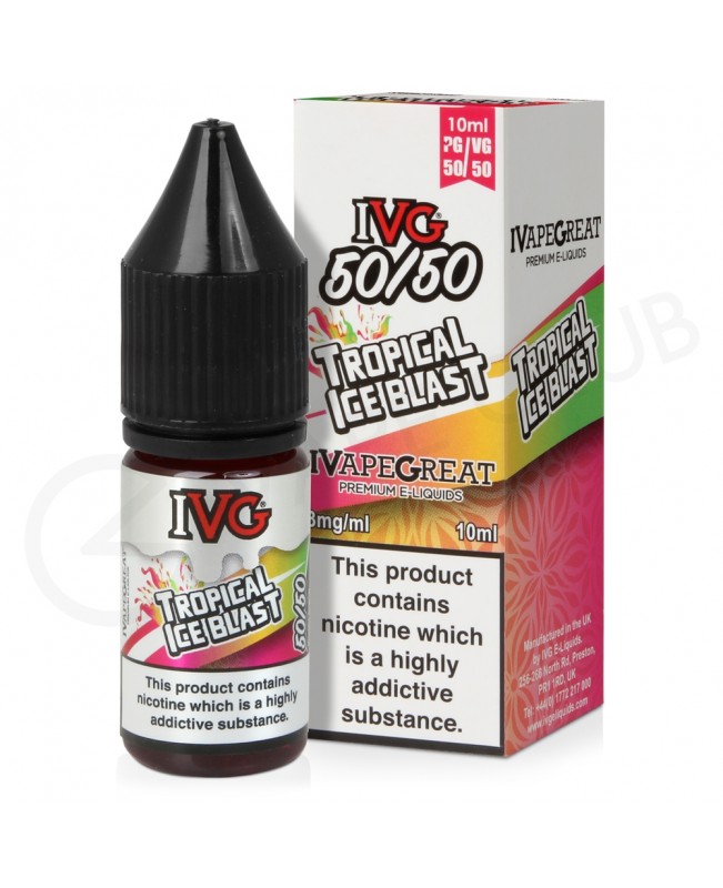 Tropical Ice Blast E-Liquid by IVG 50/50