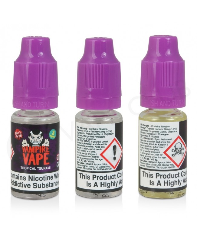 Tropical Tsunami E-Liquid by Vampire Vape