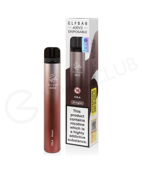 Cola Elf Bar 600 V2 Disposable Vape