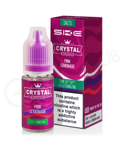 Pink Lemonade Nic Salt E-Liquid by Crystal Origina...