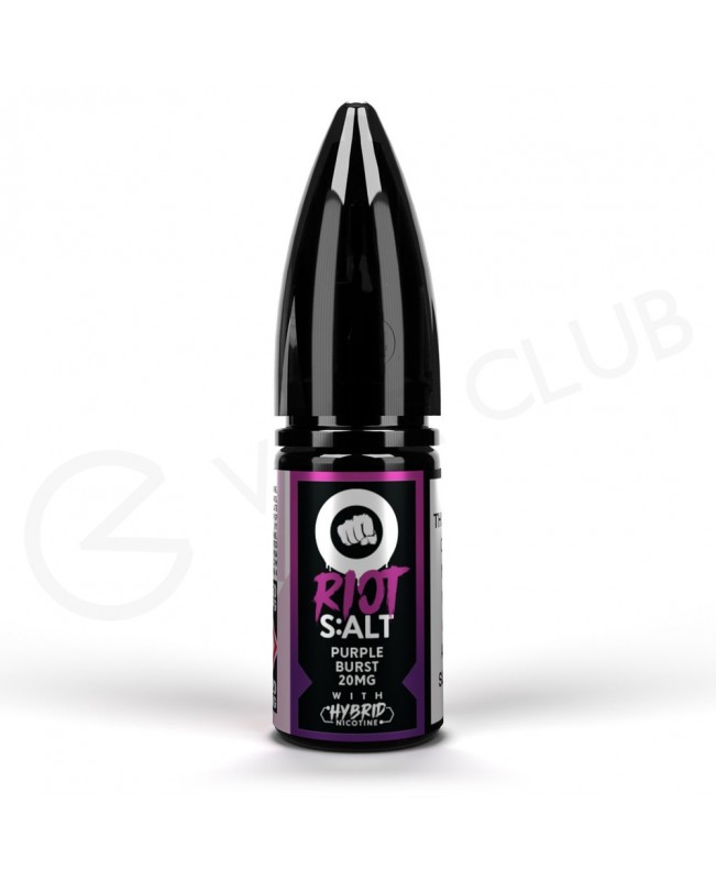 Purple Burst Hybrid Salt E-Liquid by Riot Squad