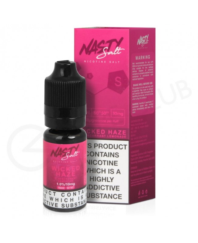 Wicked Haze E-Liquid by Nasty Salts