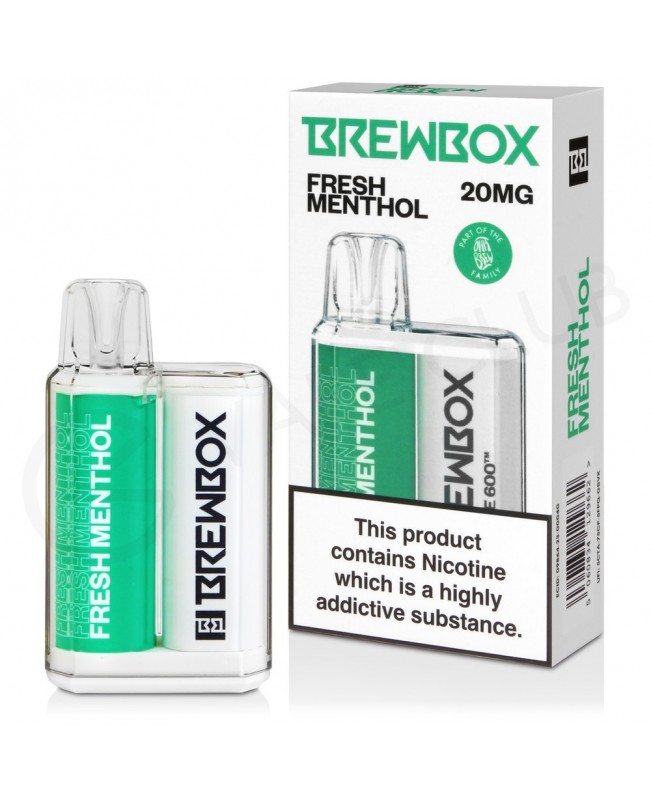 Fresh Menthol Brew Box Disposable Vape