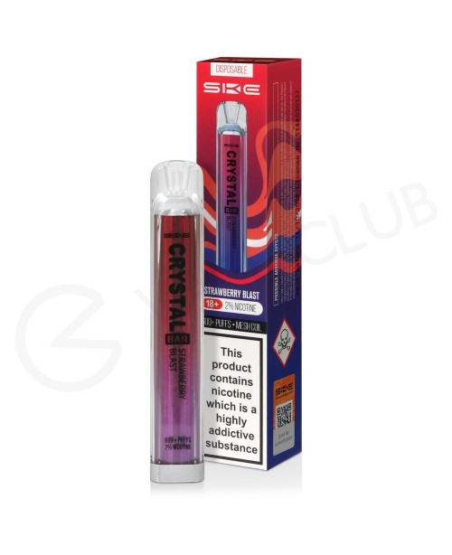 Strawberry Blast Crystal Bar Disposable Vape