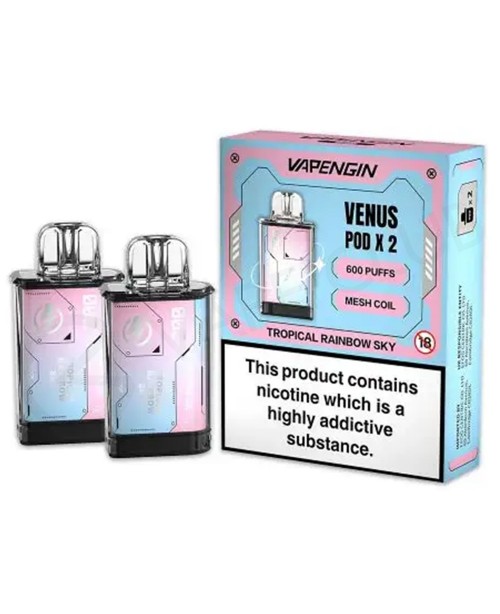 Tropical Rainbow Sky Vapengin Venus Prefilled Pod