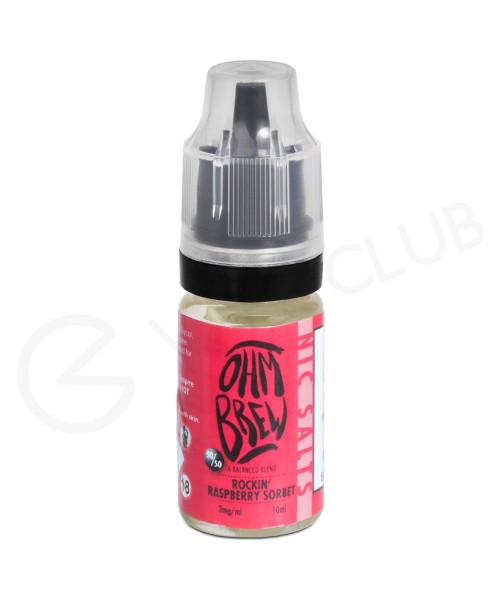 Rockin Raspberry Sorbet E-liquid by Ohm Brew 50/50...