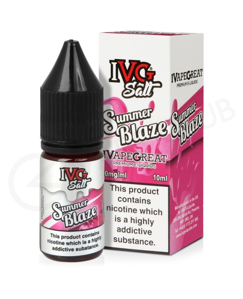 Summer Blaze Nic Salt E-liquid by IVG