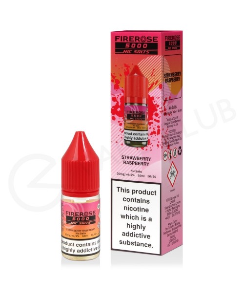 Strawberry Raspberry Nic Salt E-Liquid by Elux Fir...