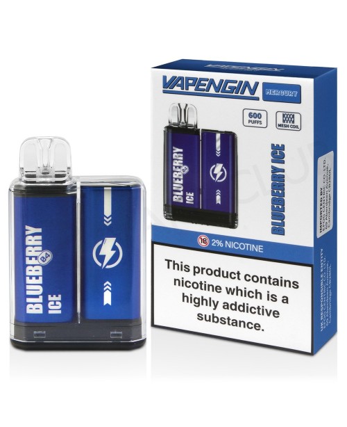 Blueberry Ice Vapengin Mercury Disposable Vape