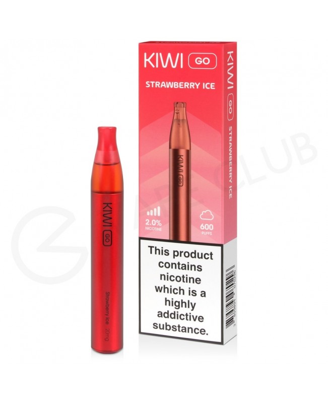 Strawberry Ice Kiwi Go Disposable Vape