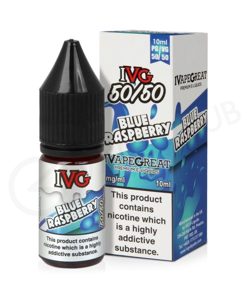 Blue Raspberry E-Liquid by IVG 50/50