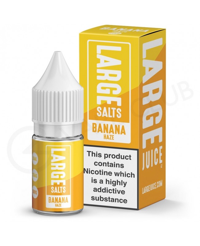 Banana Haze Nic Salt E-Liquid by Large Juice