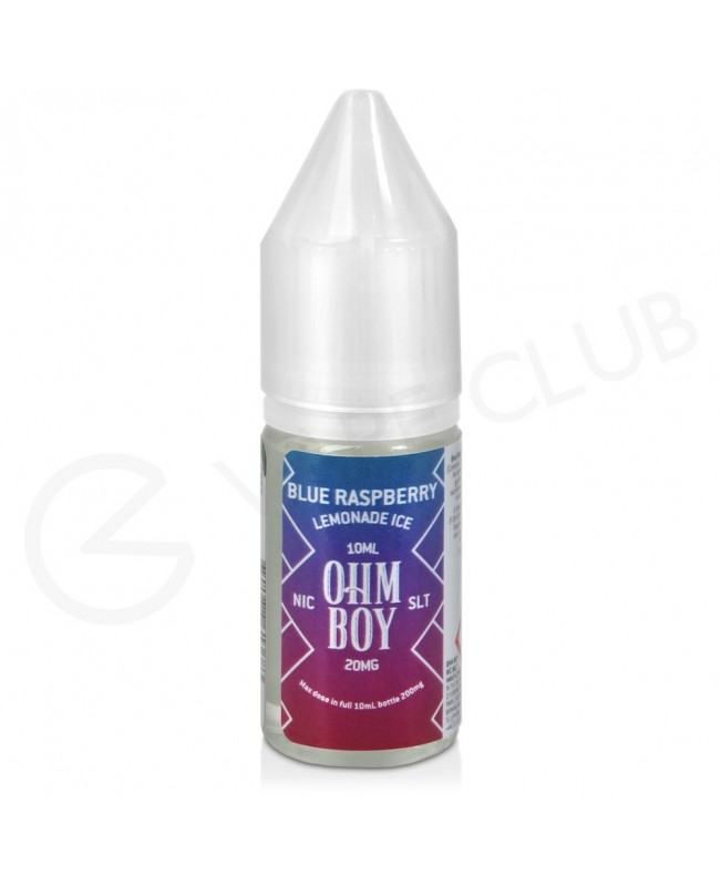 Blue Raspberry Lemonade Ice Nic Salt E-Liquid by Ohm Boy SLT