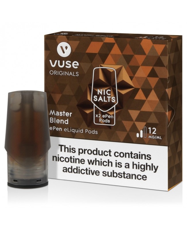 Master Blend ePen Nic Salt Prefilled Vape Pod by Vuse