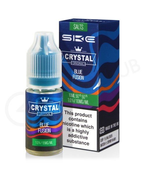 Blue Fusion Nic Salt E-Liquid by Crystal Original