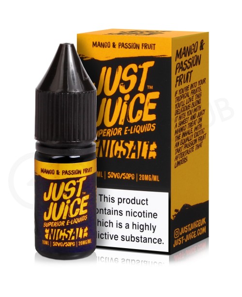 Mango & Passion Fruit Nic Salt E-liquid by Jus...