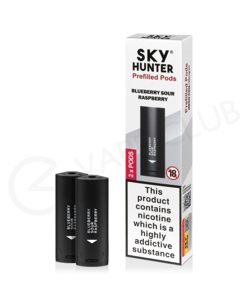 Blueberry Sour Raspberry Sky Hunter Twist Slim Pre...