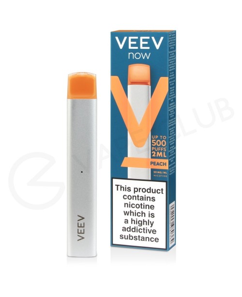 Peach Veev Now Disposable Vape