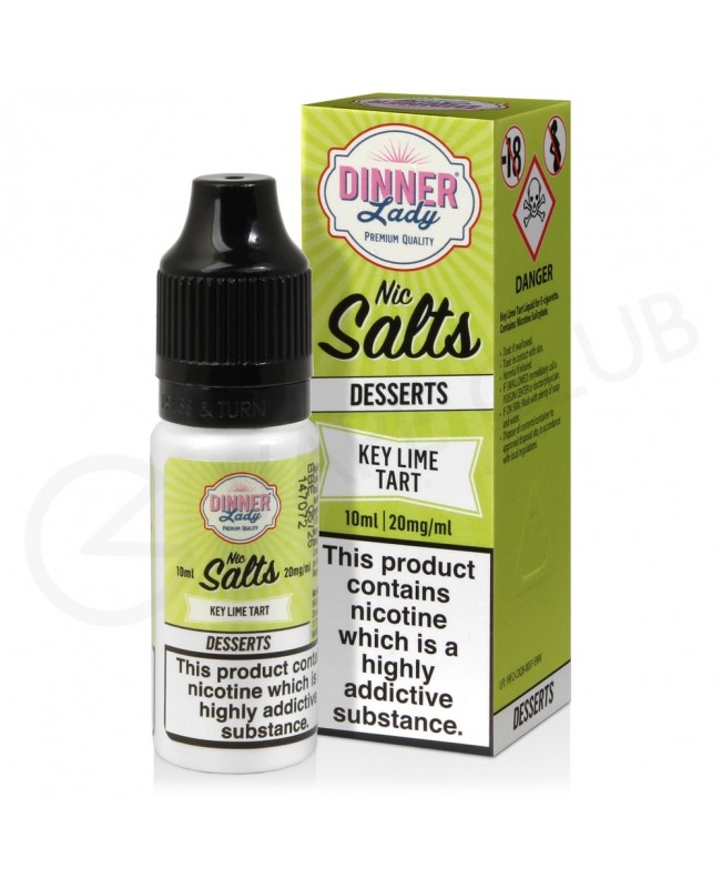 Key Lime Tart Nic Salt E-Liquid by Dinner Lady