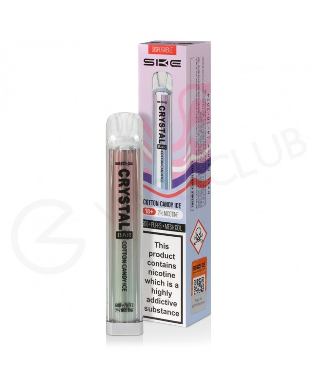 Cotton Candy Ice Crystal Bar Disposable Vape