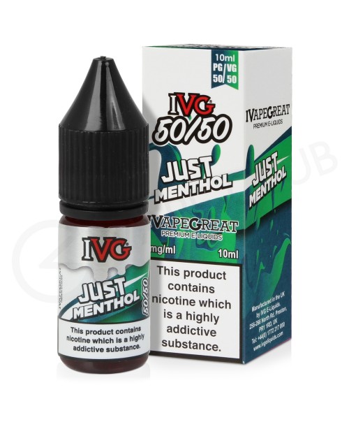 Just Menthol E-Liquid by IVG 50/50