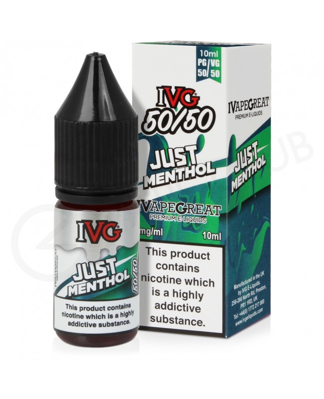 Just Menthol E-Liquid by IVG 50/50