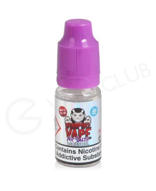 Ice Menthol Nic Salt E-Liquid by Vampire Vape