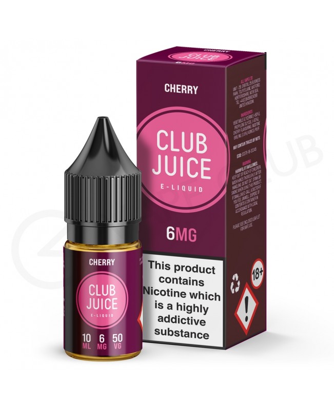 Cherry E-Liquid by Club Juice 50/50