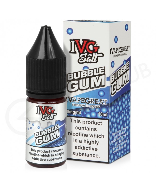 Bubblegum Nic Salt eLiquid by IVG