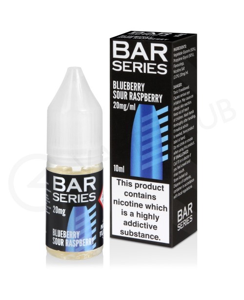 Blueberry Sour Raspberry Nic Salt E-Liquid by Bar ...