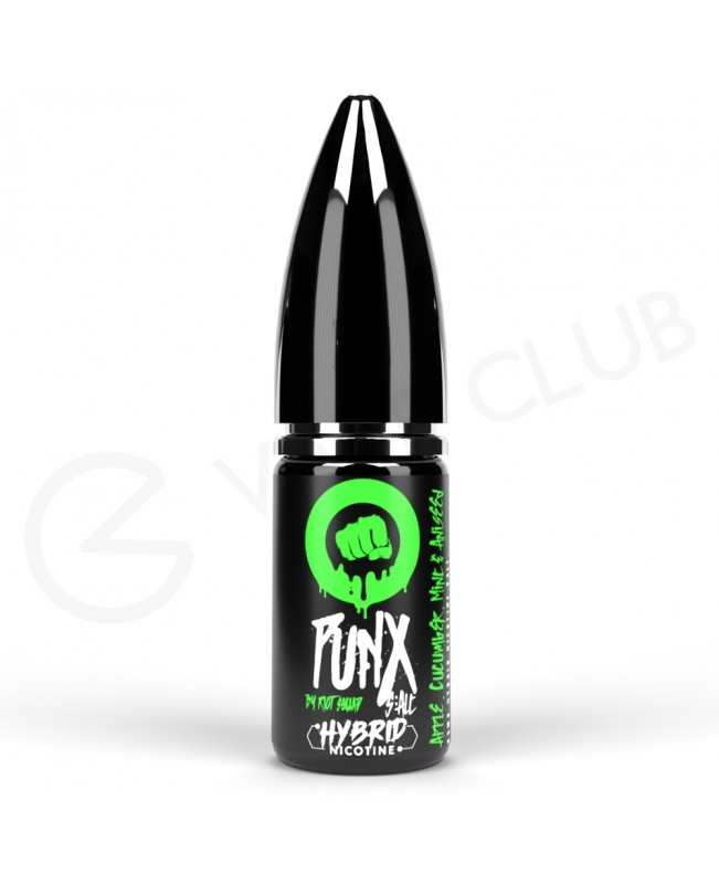 Apple, Cucumber, Mint & Aniseed Hybrid Salt E-Liquid by Punx