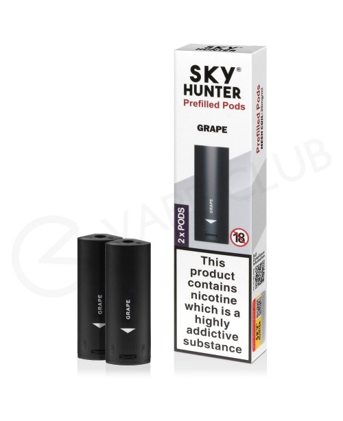 Grape Sky Hunter Twist Slim Prefilled Pod