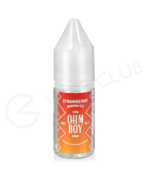 Strawberry Banana Ice Nic Salt E-Liquid by Ohm Boy...