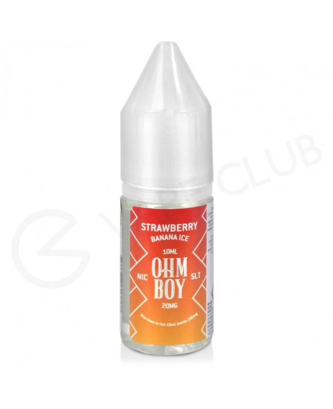 Strawberry Banana Ice Nic Salt E-Liquid by Ohm Boy SLT